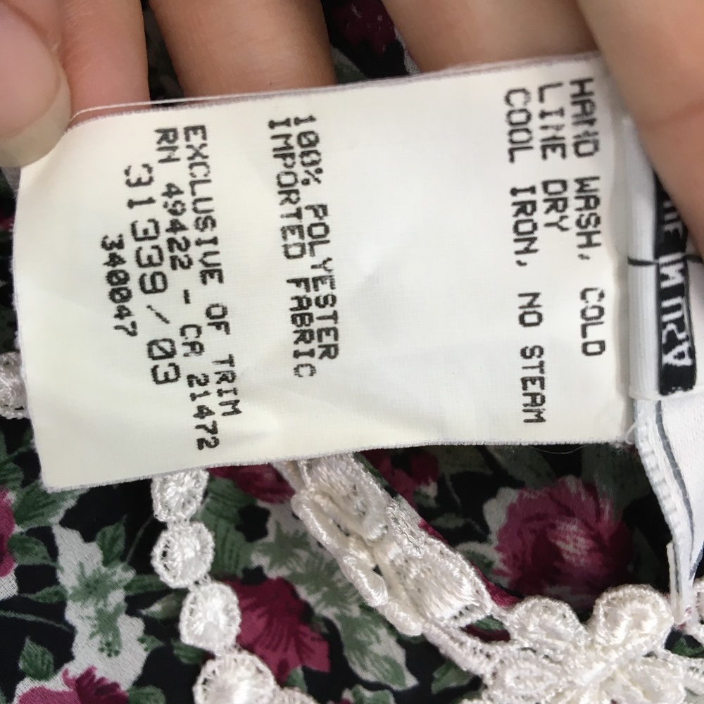 Gunne Sax Vintage Floral 70's Rare Maxi Dress - Picture 4 of 8